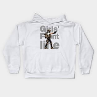 Girls' Frontline Tactical Chic Tee: Where Strength Meets Style Kids Hoodie